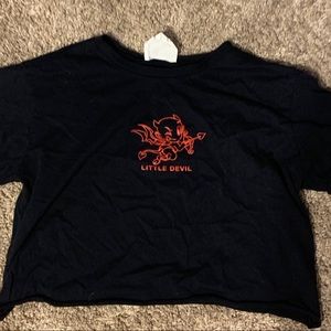 Traded Little devil crop top